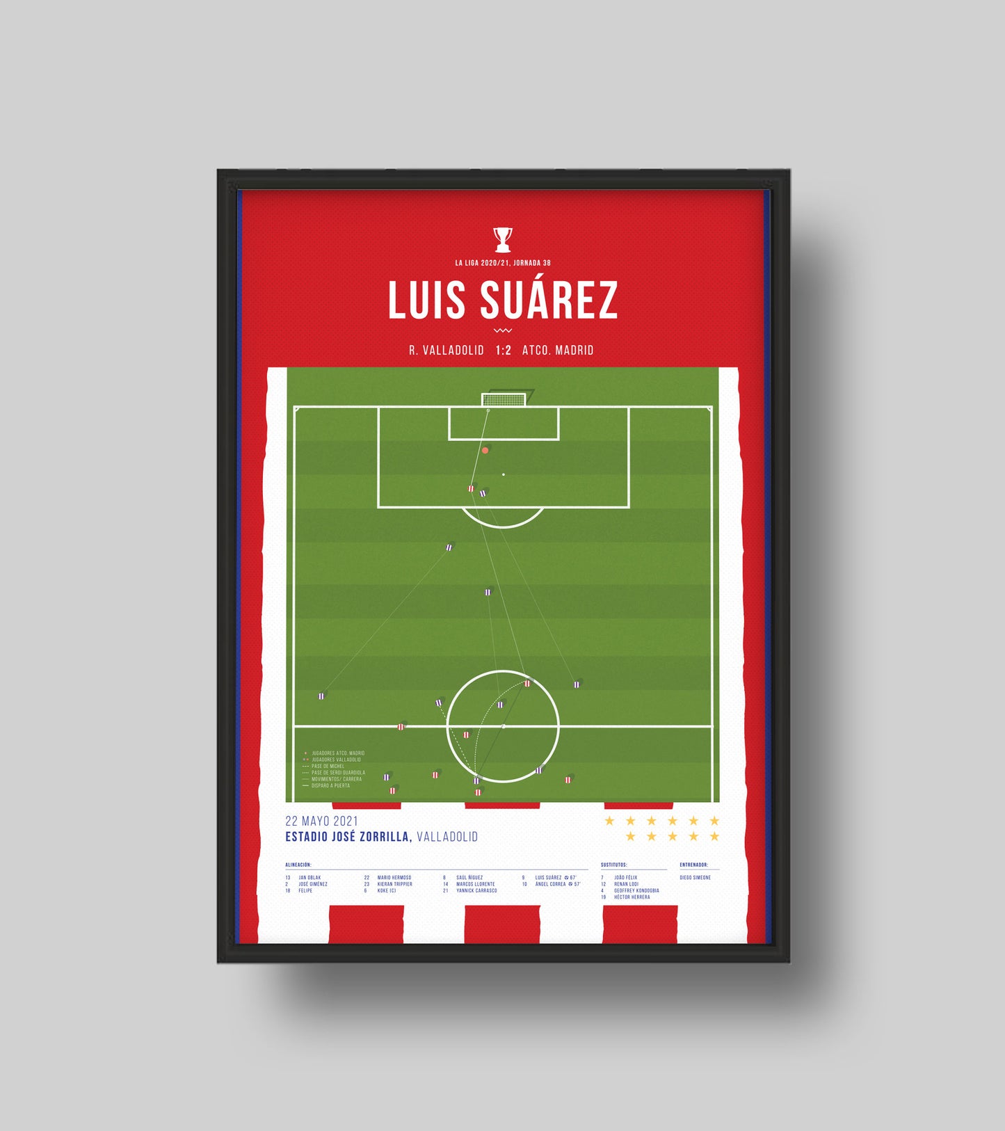 El gol de Luis Suárez que vale un título de Liga