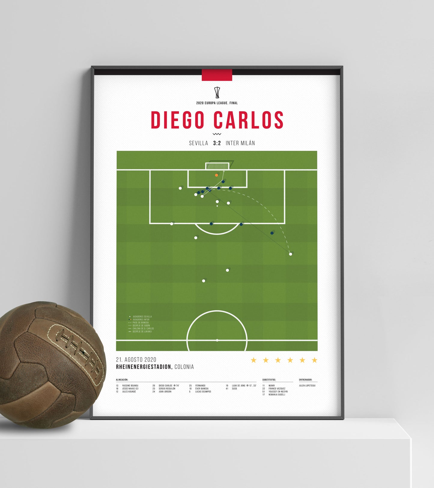 Diego Carlos Overhead Kick contre l'Inter Milan