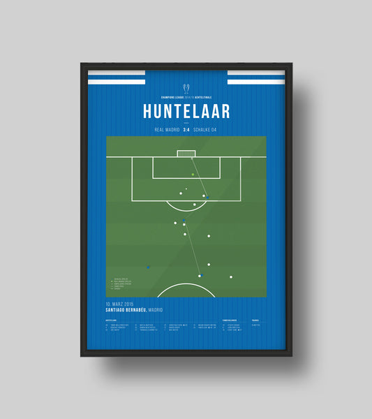 Huntelaar-Real en el Bernabéu
