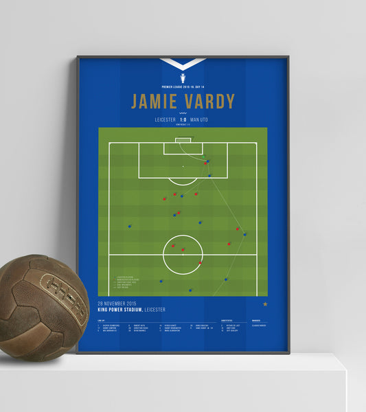 El gol récord de Jamie Vardy